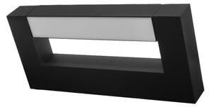 Applique a LED da esterno 2xLED/4W/230V IP54 30 cm nero