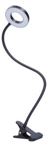 Solight WO66-B- Lampada da tavolo LED dimmerabile con clip LED/8W/230V 3000/4000/5000K nera
