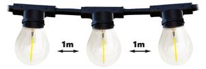 Da esterno catena decorativa MIMOSA 10xE27/1,3W/230V IP44 10 m