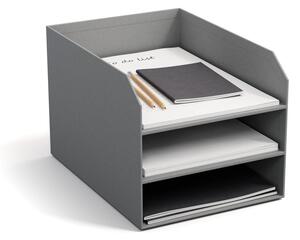 Organizer in cartone per documenti Trey Paper Laminate – Bigso