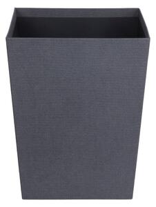 Cestino per la spazzatura nero Sofia Canvas Paper Laminate – Bigso