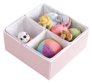 Organizer per cassetti in tessuto in set da 4 - Mioli Decor