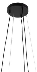 Lampadario a sospensione con filo HELIX 4xE27/15W/230V