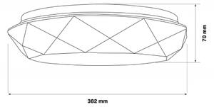 Lampada LED dimmerabile da bagno GALAXY LED/48W/230V 3000-6000K IP44 + +TC