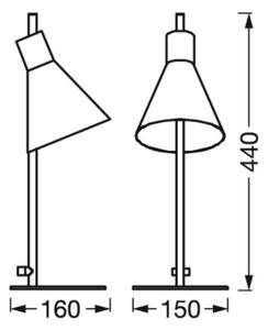 Ledvance - Lampada da tavolo LED DECOR TOKIO LED/5W/230V
