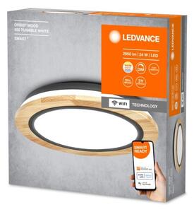Ledvance - Plafoniera LED dimmerabile SMART+ ORBIS WOOD LED/24W/230V Wi-Fi