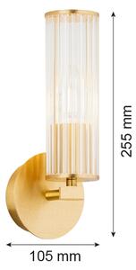 Argon 8497 - Applique HAMPTON 1xE14/7W/230V oro