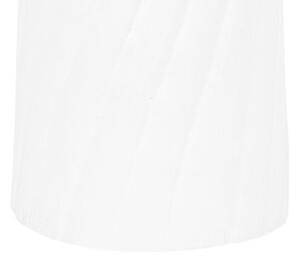 Vaso decorativo bianco 45 cm in terracotta minimalista moderno arredamento scandinavo Beliani