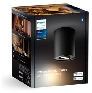 Philips - Faretto LED dimmerabile Hue PILLAR 1xGU10/4,2W/230V nero