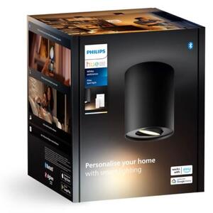 Philips - Faretto LED dimmerabile Hue PILLAR 1xGU10/4,2W/230V + +TC nero