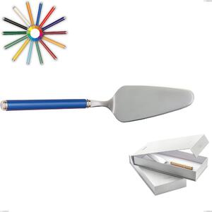 Confezione a libro 1 pezzo pala torta linea, Acciaio 18/10 (AISI304) inox lucido , manici in metacrilato