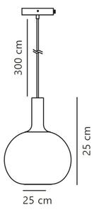 Nordlux - Lampadario a sospensione con filo ALTON 1xE27/60W/230V nero