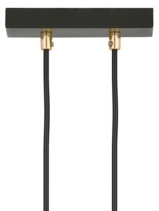 Lampadario a sospensione con filo GLAM 1xE14/10W/230V nero
