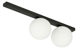 Plafoniera FIT 2xE14/10W/230V nero/bianco