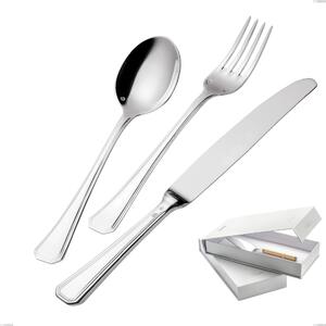 Confezione a libro 1 pezzo pala torta Savoia Argentato 3 mm spessore argento 25 micron, Acciaio inox 18/10 (AISI304) Argento 25 micron, spessore 3 mm