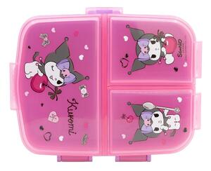 Portapranzo per bambini rosa in plastica Kuromi – STOR