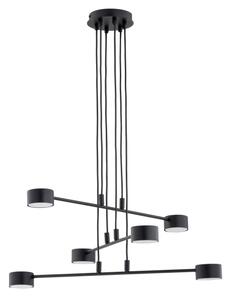 Lampadario a sospensione con filo MODUS 6xGX53/10W/230V nero