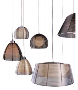 Deko-Light 342025 - Lampadario a sospensione con filo FILO 1xE27/60W/230V diametro 19 cm argento