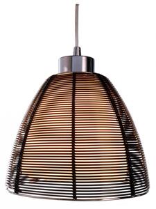 Deko-Light 342026 - Lampadario a sospensione con filo FILO 1xE27/60W/230V diametro 19 cm nero