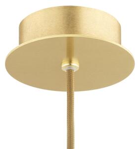 Argon 8489 - Lampadario a sospensione con filo HAMPTON 1xE14/7W/230V oro