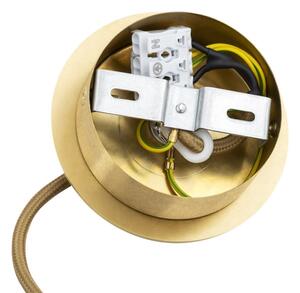 Argon 8489 - Lampadario a sospensione con filo HAMPTON 1xE14/7W/230V oro