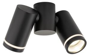 Faretto JET SET 2xGU10/10W/230V nero