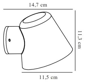 Nordlux - Applique da esterno ALERIA 1xGU10/35W/230V IP44