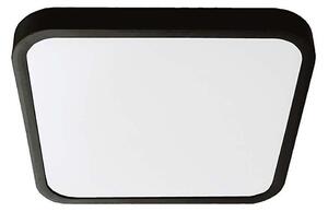Plafoniera LED bagno 18W 230V IP44 4000K 25x25 cm nero