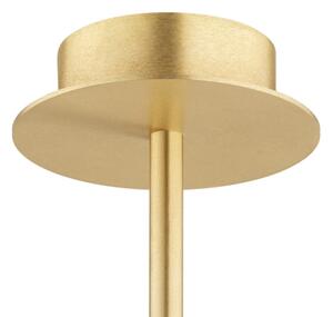 Argon 6310 - Lampadario a sospensione con supporto rigido PALOMA 3xE14/7W/230V oro/nero