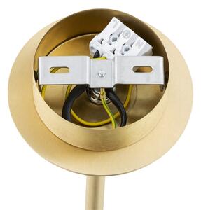 Argon 6310 - Lampadario a sospensione con supporto rigido PALOMA 3xE14/7W/230V oro/nero