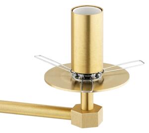 Argon 6310 - Lampadario a sospensione con supporto rigido PALOMA 3xE14/7W/230V oro/nero