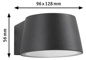 Paulmann 94713 - LED/6W IP44 Applique da esterno CAPERA 230V