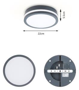 Brilagi - Lampada LED da esterno BENE LED/18W/230V diametro 22 cm IP54