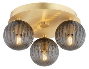 Argon 6308 - Plafoniera PALOMA 3xE14/7W/230V oro/nero