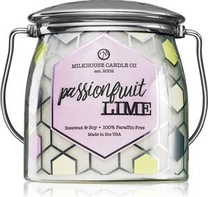 Milkhouse Candle Co. Creamery Passionfruit Lime candela profumata Butter Jar 454 g