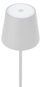 Lampada da tavolo LED da esterno dimmerabile LED/4W/4000 mAh 3000/4000/5500K IP44 bianco