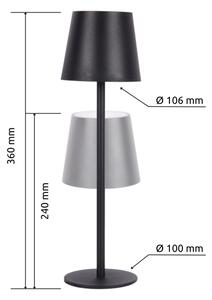 Globo 58438G - Lampada LED touch dimmerabile per esterni VANNIE LED/3W/3,7V IP44
