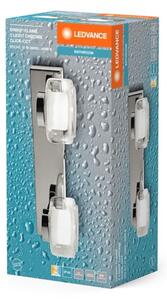 Ledvance-Applique a LED da bagno ORBIS FLAME 2xLED/5,5W/230V IP44 cromo