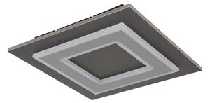 Globo 48033-24 - Plafoniera LED JAYDEN LED/24W/230V 32x32 cm antracite