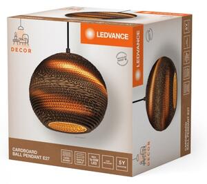 Ledvance - Lampadario a sospensione con filo DECOR CARDBOARD 1xE27/15W/230V diametro 26 cm