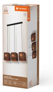 Ledvance - Lampadario a sospensione con filo DECOR CARDBOARD 3xE27/15W/230V
