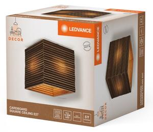 Ledvance - Plafoniera DECOR CARDBOARD 1xE27/15W/230V 25x25 cm