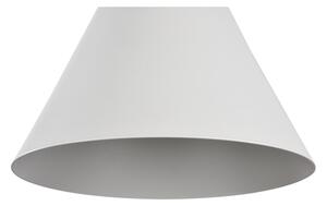 Maytoni P359-PL-01-W -Lampadario a sospensione con filo BICONES 1xE27/60W/230V diametro 22cm bianco/beige