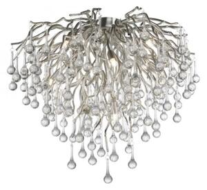 Paul Neuhaus 8091-55 - Lampadario a plafone ICICLE 9xG9/40W/230V diametro 50 cm cromo