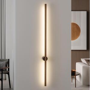 Brilagi - Lampada da parete LED WOODY LINE 12W 230V 120 cm rovere/noce