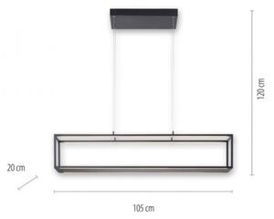 Paul Neuhaus 2441-18 - Lampadario LED Dimmerabile su corda CONTURA 4xLED/8W/230V