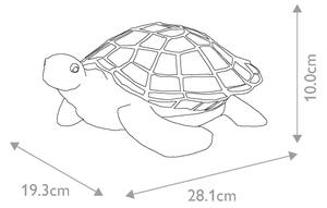 Elstead QZ-SAWBACK-TL - lampada decorativa LED TIFFANY 1xG9/3W/12/230V a forma di tartaruga