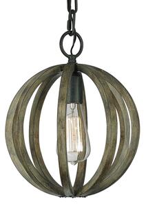 Elstead FE-ALLIER-P-WW - Lampadario su catena ALLIER 1xE27/60W/230V quercia