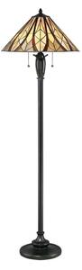 Elstead QZ-VICTORY-FL - Lampada da terra Tiffany VICTORY 2xE27/60W/230V