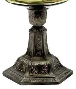 Lampada a olio LUDMILA 42 cm verde